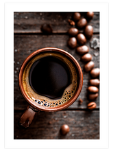 Un Café Noir - Art Print